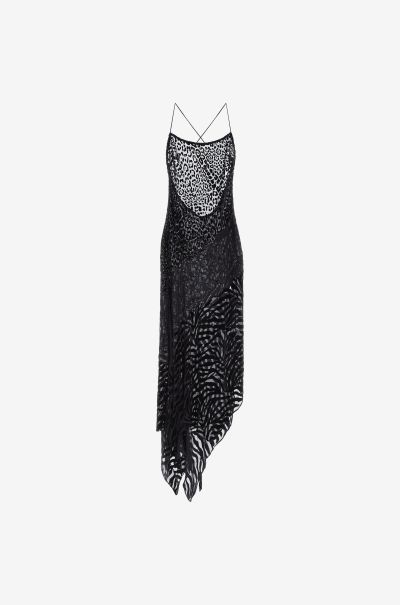 Dresses Women Lace Slip Dress Roberto Cavalli Nero_191101