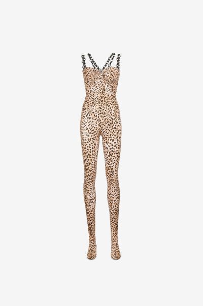 Dresses Women Naturale Cheetah-Print Bodysuit Roberto Cavalli