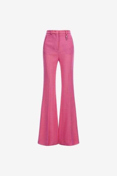 Pants & Shorts Women Tailored Pants With Tusk Roberto Cavalli Melrose_Pink