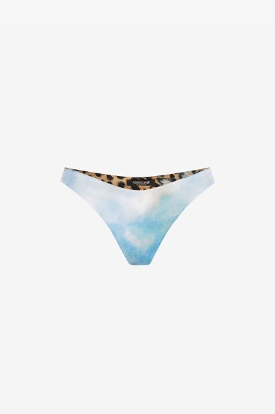 Reversible Bikini Bottoms Multicolor Women Roberto Cavalli Beachwear