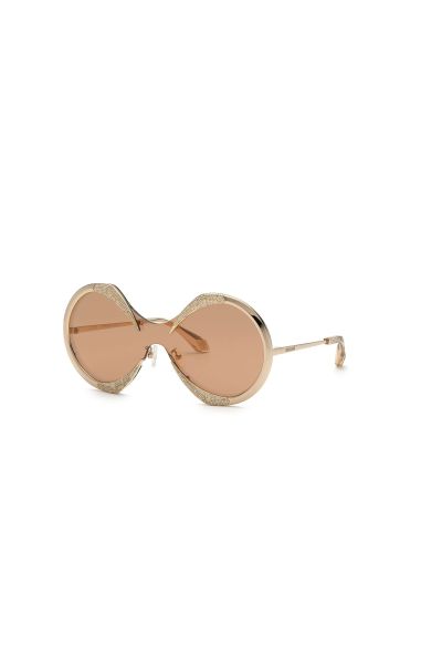 Roberto Cavalli Shiny_Rose_Gold C-Icon Sunglasses Sunglasses Women