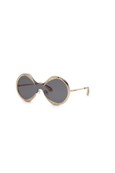 Sunglasses Shiny_Rose_Gold Women C-Icon Sunglasses Roberto Cavalli