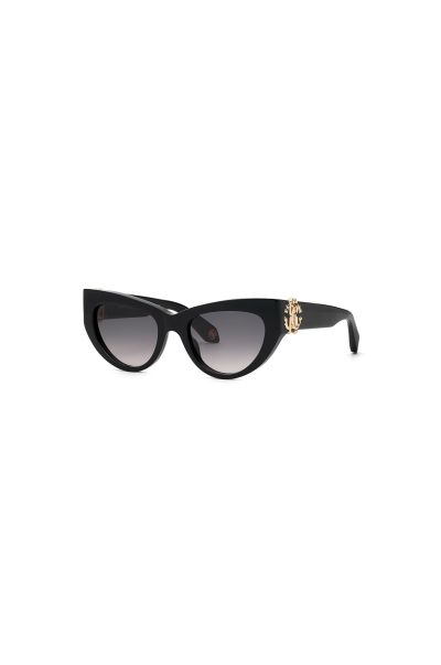 Women Roberto Cavalli Sunglasses - Monogram Collection Sunglasses Shiny_Black