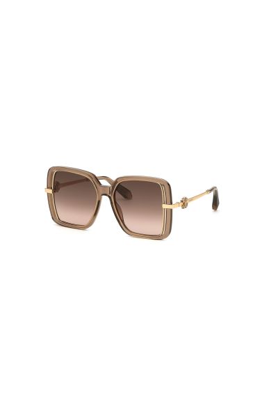 Women Sunglasses Transp.dove_Grey Roberto Cavalli Sunglasses - Monogram Collection