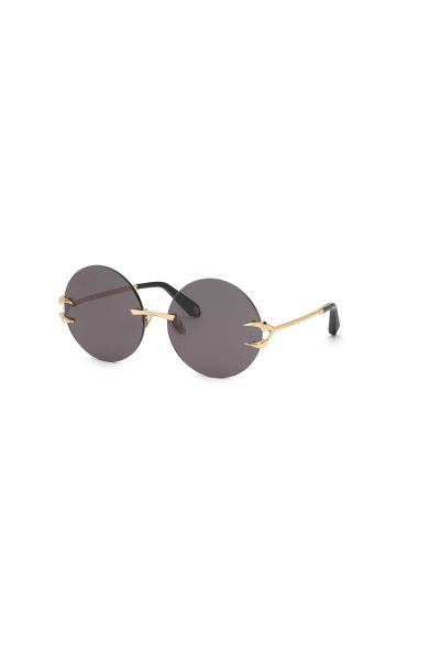 Roberto Cavalli Sunglasses - Fang Collection Sunglasses Women Total_Rose_Gold