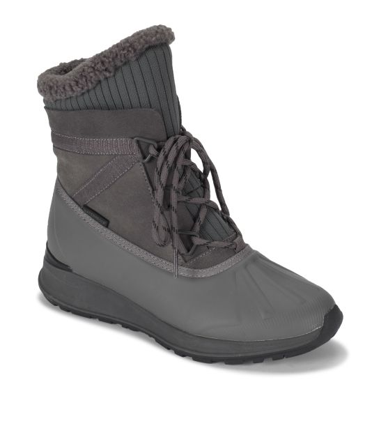 Dark Grey Suede Bandie Waterproof Cold Weather Boot Baretraps Women Bespoke Cold Weather Boots