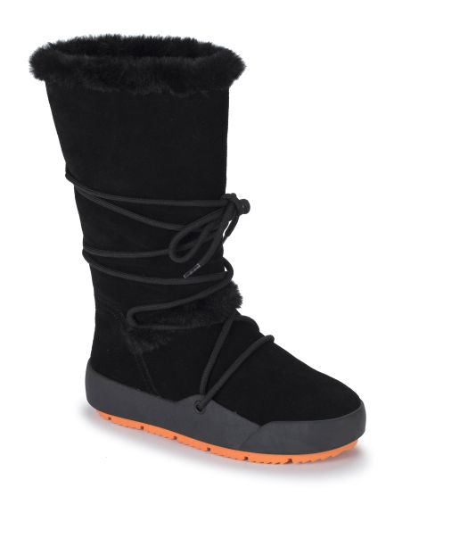 Baretraps Cold Weather Boots Women Black Suede Danney Cold Weather Boot Blowout