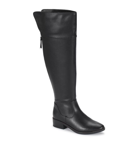 Knee High Boots Baretraps Sustainable Women Marcela Wide Calf Over The Knee Boot Black