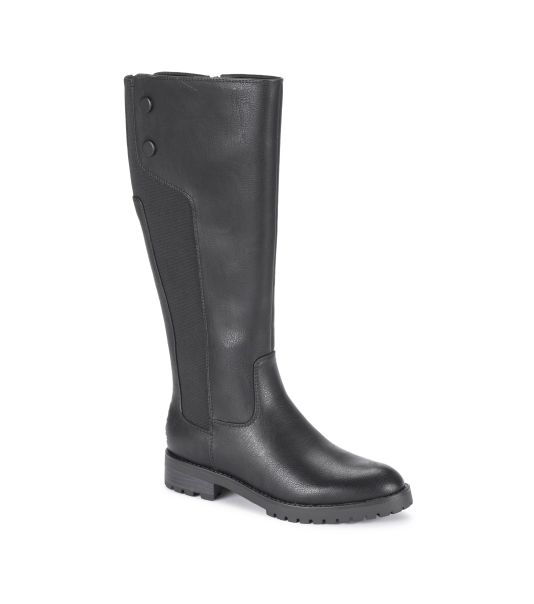 Baretraps Women Easy-To-Use Knee High Boots Black Danen Riding Boot