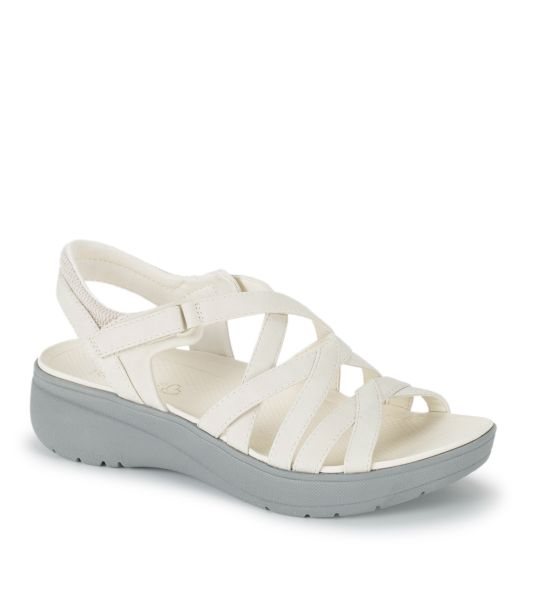 Active Sandals Baretraps Taci Wedge Sandal Personalized Cream Women