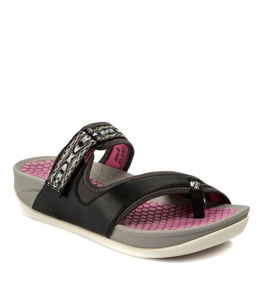 Baretraps Active Sandals Delicate Black Deserae Slide Sandal Women
