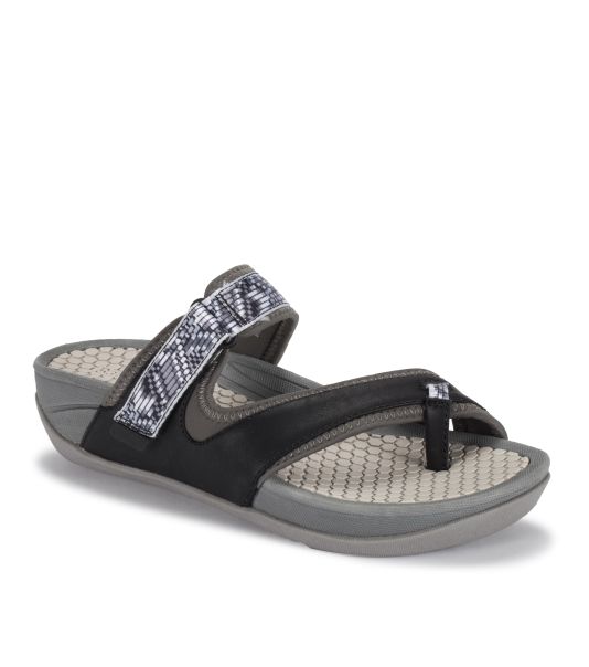 Deserae Slide Sandal Active Sandals Baretraps Dark Grey Women Giveaway