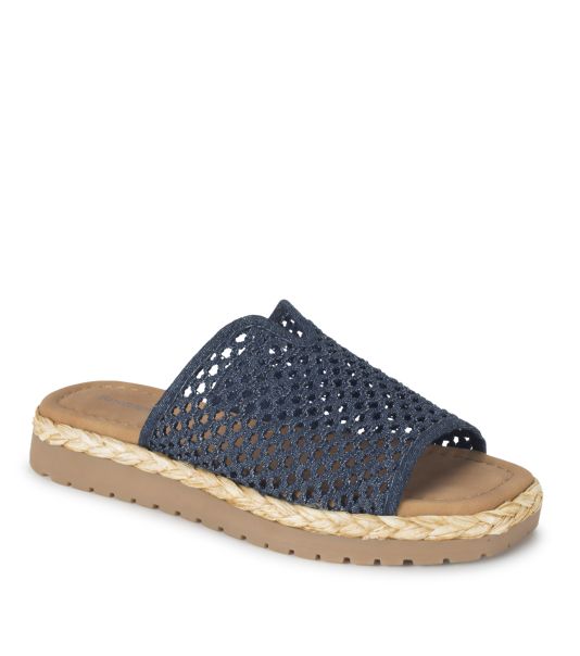 Slides & Slip On Sandals Women Tasmine Slide Sandal Massive Discount Baretraps Dark Denim