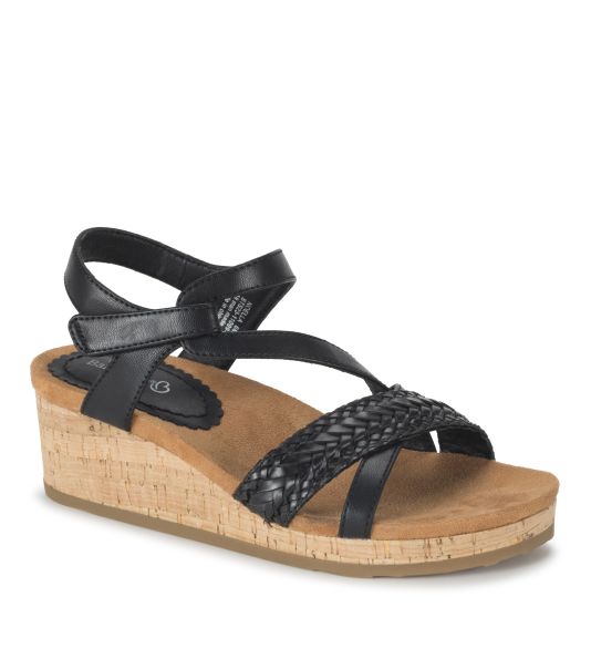 Women Baretraps Best Black Wedge Sandals Noella Wedge Sandal