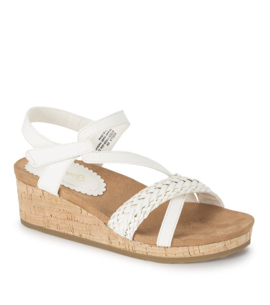 Cream Women Baretraps Noella Wedge Sandal Massive Discount Wedge Sandals