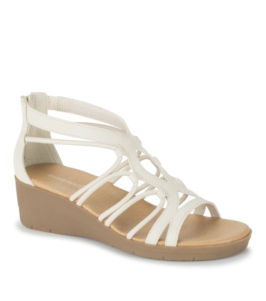 Wedge Sandals Cream Kitra Wedge Sandal Discount Baretraps Women