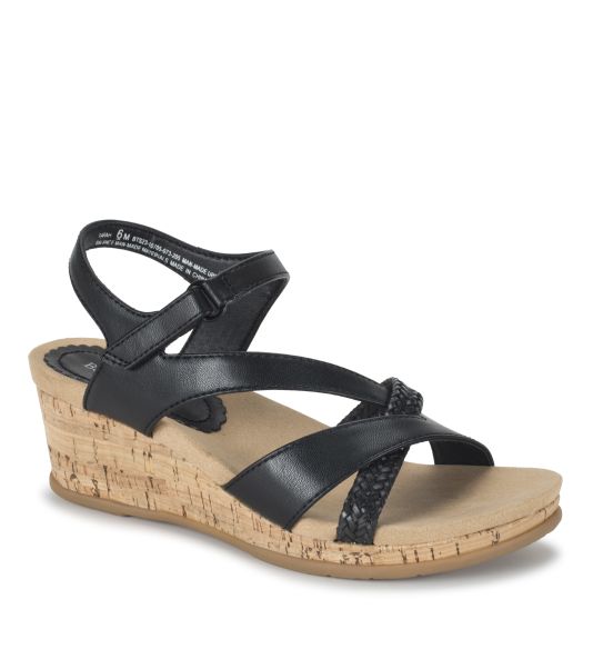 Baretraps Wedge Sandals Farah Wedge Sandal Women Black Comfortable