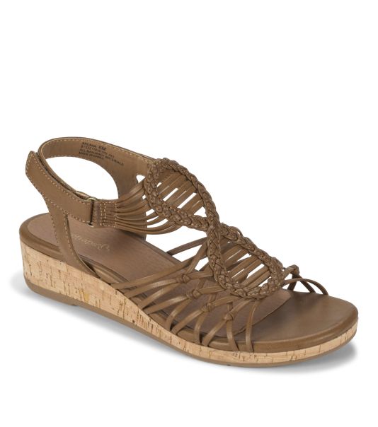 Women Baretraps Wedge Sandals Outlet Areana Wedge Sandal Auburn