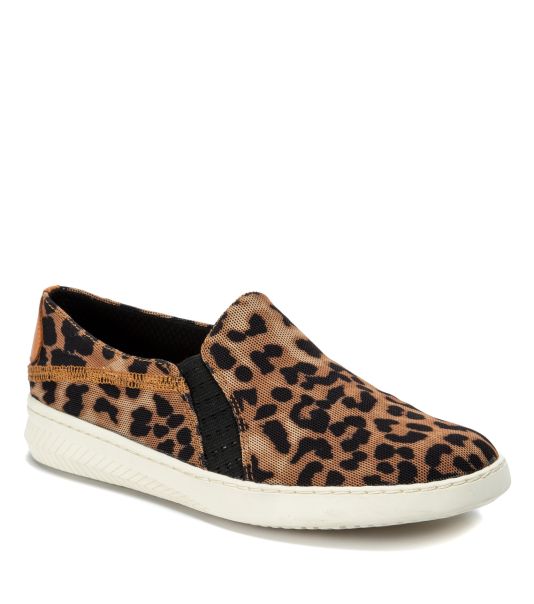 Women Vintage Auburn Leopard Yadier Slip On Sneaker Slip-On Sneakers Baretraps