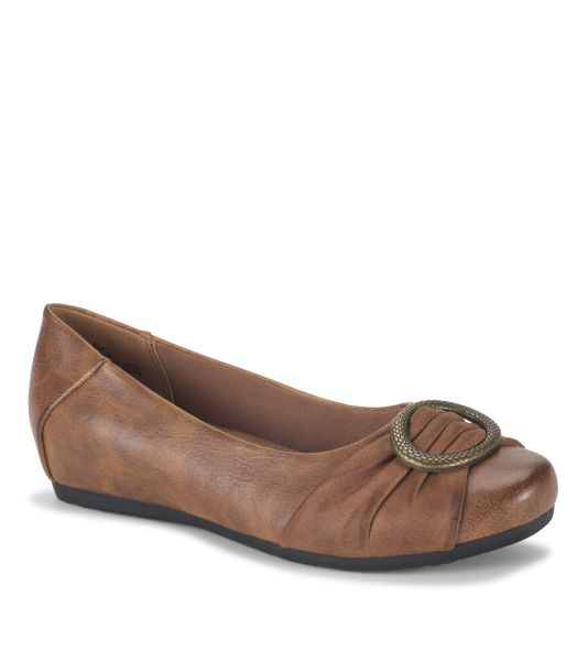 Mabely Flat Flats & Loafers Brown High-Performance Women Baretraps