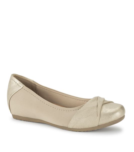 Mitsy Casual Flat Baretraps Women Light Gold Flats & Loafers Buy